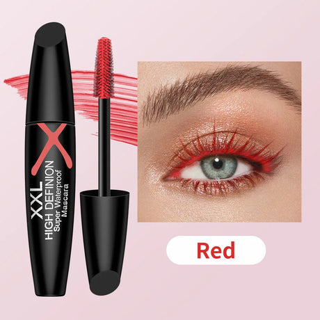 6-Color Mascara,Volumizing Lengthening,Waterproof Smudge-Proof,Long-Lasting Colorful Eyelash Makeup for Daily, Women's Cosmetics