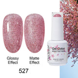 Clou Beaute Gel Nail Polish Neon Brown Royal Blue Red Green Pastal Nude Nail Art Varnishes Gel Lacquer Top Coat UV Gel Nail