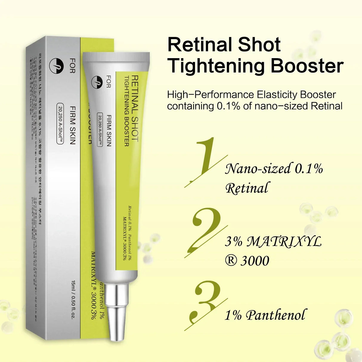Retinol VC Face Cream Eye Serum Firming Lifting Hydrating Smooth Dark Circles Boost Skin Elasticity Natural Glow Moisturizer