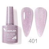 VIP5 Venalisa Nail Gel Polish Jelly Color HEMA/TPO FREE Nude Pink Semi Permanent Soak Off UVLED Gel Polish Sparkle Gel Varnish