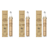 Caffeine Firming Eye Cream Fade Dark Circles Anti-Puffiness Lighten Fine Lines Under The Eyes Remove Eye Bags Roller Eye Massage