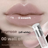HYNTOOR Playful Rebellious Lip Gloss Planet  Mouth Black Mouth Silver Mouth Gray Lip Oil Mirror Water Gloss