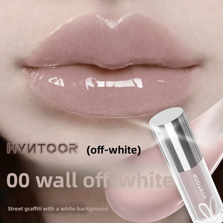 HYNTOOR Playful Rebellious Lip Gloss Planet  Mouth Black Mouth Silver Mouth Gray Lip Oil Mirror Water Gloss