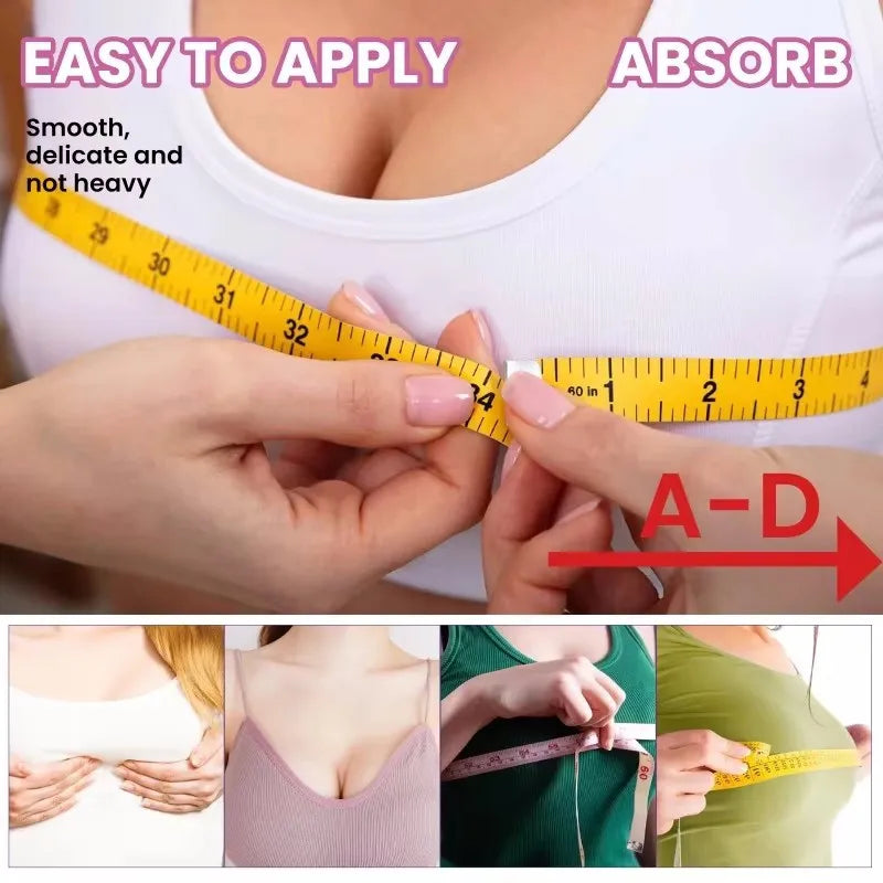 Fast Growth Breast Enlargement Cream Lift Firm Breast Improve Sagging Massage Chest Rapidly Body Moisturizing Smooth Bright Care