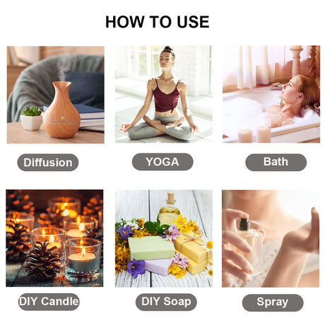 EUQEE 10 Bottles Women Fragrance Oil Gift Set Bubble Gum Jadore White Musk 10ml Roller Fragrance Oil For Diffuser Top Selling