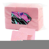 1080pcs Boxed Nail Art Lint-Free Eyelash Glue Wipes Paper Gel Polish Remover Clean Glue Cotton Pads Beauty Cleaning Tools