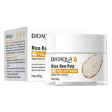 Rice Pulp Peel-Off Mask: Absorbs And Removes Blackheads And Whiteheads, Exfoliates, Whitens, Moisturizes, And Firms The Skin.