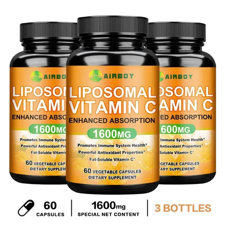 Liposomal Vitamin C -  Immune Support, Promotes Collagen Production, Promote Fat dissolving, Antioxidant