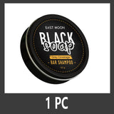 Polygonum Multiflorum Black Hair Soap Darkening Shampoo Bar Repair Gray White Color Dye Face Hair Body Shampoo For Man Women