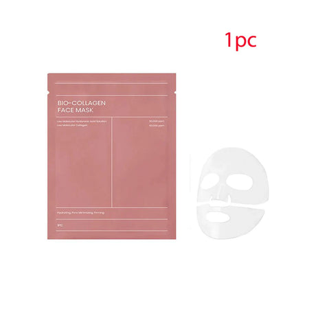 Bio-Collagen face Mask Hydrating Overnight Hydrogel Moisturizing Facial Mask VC Whitening Anti aging Skincare 1/2/5pcs