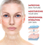 Retinol Face and Neck Cream with Hyaluronic Acid Collagen Moisturizer for Fine Lines Firming Skin Care Day & Night Cream