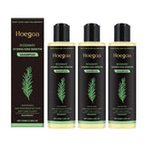 3pcs Rosemary Hair Growth Shampoo Thickening Hydrolyzed Keratin Dry Frizzy Damaged Repair Moisturizing Scalp Cleaning Shampoo