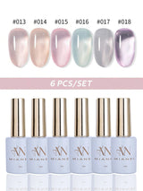 MIANEL 10ML Pure Desire Blush Jelly Gel Nail Polish 2026 New Ice Clear Nude Clear Nail Polish Pink Nails 1-9pcs