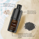 Herbal Hair Dye Shampoo Nourishing Repair Scalp Long Lasting Black Brown Red Puple Color Hair Color Shampoo Home Use Women Men