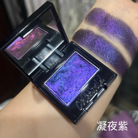 Coldnwild Monochrome Gradual Eye Shadow Chameleon Glitter Blue Purple High Concentration Optical Matching Eyemakeup