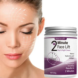 2 Minute Face Lift Day & Night Cream with Retinol, Hyaluronic Acid & Collagen, Moisturizes, Nourishes & Firms Skin in 2 Minutes