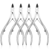 Professional Cuticle Cutter Nail Nippers Scissors Manicure Pusher Pedicure Tong Dead Skin Remover Nail Cuticle Regrowth Tool
