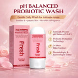 PH Balanced Probiotic Wash Odor Control, PH Balance, Dryness & Support for Intimate Areas Probiotics & Lactic Acid, 100ml