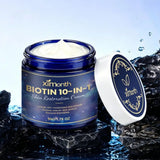 10‑in‑1 Biotin Anti‑Aging Facial Restoration Cream, Deep Smoothing Moisturizer, Nourish Repair Rough Dull Skin for Face Neck