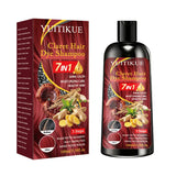 YUITIKUE 100ml Claret Hair Dye Shampoo, 7IN 1 Quick Coloring, Moisturizing Care with Natural Ingredients for Shiny, Healthy Hair