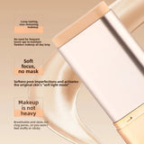 Dewy Glow Foundation Stick | Lightweight Cream Texture, Long-Lasting, Quick Apply, Natural Flawless Skin