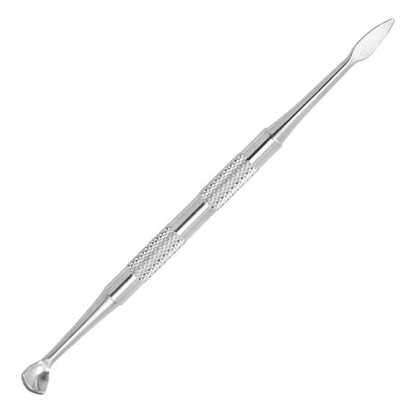 Nail Circle Beveled Head Stainless Steel Cuticle Pusher Nail Art Sanding Tablet Manicure Sticks Tool for Salon Nails Accessories