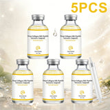Deep Collagen Silk Peptide Intensive Ampoule Face-Lift Serum with Peptides & Deep Collagen Plumping, Smooth, Korean Skincare
