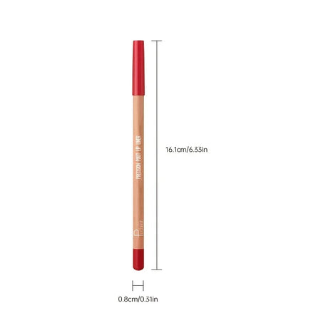 Nude Matte Lip Liner, Waterproof Long Lasting High Pigment Lip Pencil, Smooth Precise Lip Makeup Gift for Women