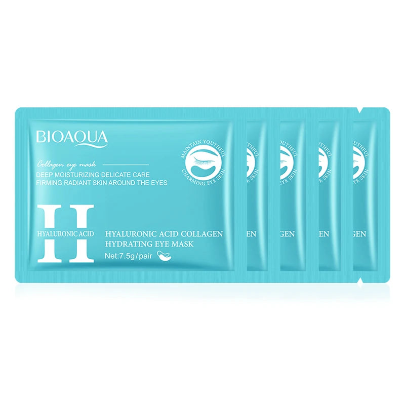 BIOAQUA Retinol Crystal Collagen Eye Mask Anti Dark Circles Anti-Wrinkles Moisturizing Anti-Aging Eye Patches Skin Care