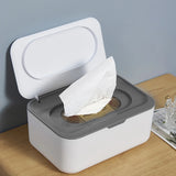 Wipes Dispenser Dustproof Tissues Wipes Case with Lids Multifunctional Baby Wipe Holder Large Capacity Sealing Container Case