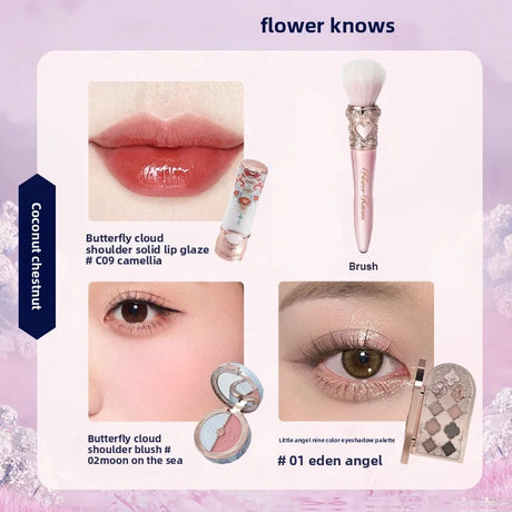 Flower Knows Makeup Sets Little Angel Bunny Garden Lip Glaze Blush Shell Jewelry Flowerknows Birthday Gift Kit De Maquillaje