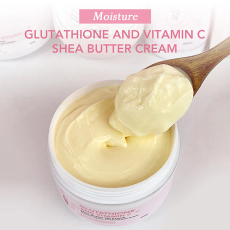 AILKE Whitening And Lightening Cream, Suitable For Face And Body , Shea Butter Oil Natural Intense Hydrating Repair Cracked Skin