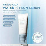 Korean Centella Kits Light Cleansing Oil and Hyalu-Cica Water-Fit Suncreen Moisturizing Makeup Remover Shrink Pore Face Care Set