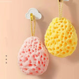 Soft Mesh Shower Sponge Ball Nylon Baby Cleaning Brush Shower Foam Body Cleaner Exfoliating Scrub Shower Ball Bathroom Products