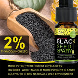 100% Pure Black Seed Oil Spray - Cold-Pressed Hair Treatment, Deep Nourishment, Frizz Control, Winter Shine Care