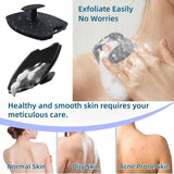 New Soft Silicone Exfoliating Brush Rub Back Brush Body Cleansing Scrubber Brush Shower Gentle Massage Bath Brush Bath Supplies