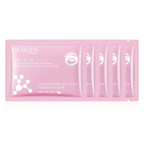 BIOAQUA Snail Crystal Collagen Eye Mask Anti Dark Circles Anti-Wrinkles Moisturizing Whitening Anti-Aging Eye Patches Skin Care