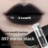 HYNTOOR Playful Rebellious Lip Gloss Planet  Mouth Black Mouth Silver Mouth Gray Lip Oil Mirror Water Gloss