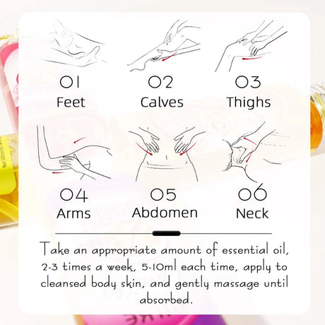 AILKE Whitening Body Oil, Moisturizing, Nourishing, Glowing, Brighten, Smooth Skin, Reduce Dark Spots, For All Skin Types, 300ml