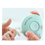 Electric Nail Trimmer Kid Nail Polisher Tool Baby Care Kit Manicure Set Easy To Trim Nail Clippers For Newborn