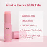 Moisturizing Wrinkle Bounce Multi Balm Stick Deep Hydrating Facial Skin Long-lasting Brightening Collagen Cream Korean Cosmetics