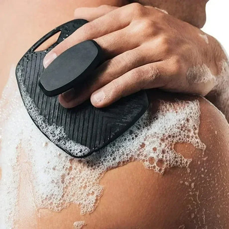 Soft Silicone Body Cleaning Brush 1/2 Size Convenient Couples Shower Tool Easy to Clean Self-Care Pamper Essential for Bath Time