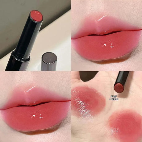 Mirror Jelly Lipstick Lasting Moisturising 6 Colors Water-light Lip Gloss Waterproof Pink Lip Tint Korean Makeup Women Cosmetics