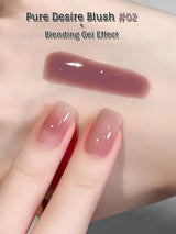 MIANEL 10ML Pure Desire Blush Jelly Gel Nail Polish 2026 New Ice Clear Nude Clear Nail Polish Pink Nails 1-9pcs