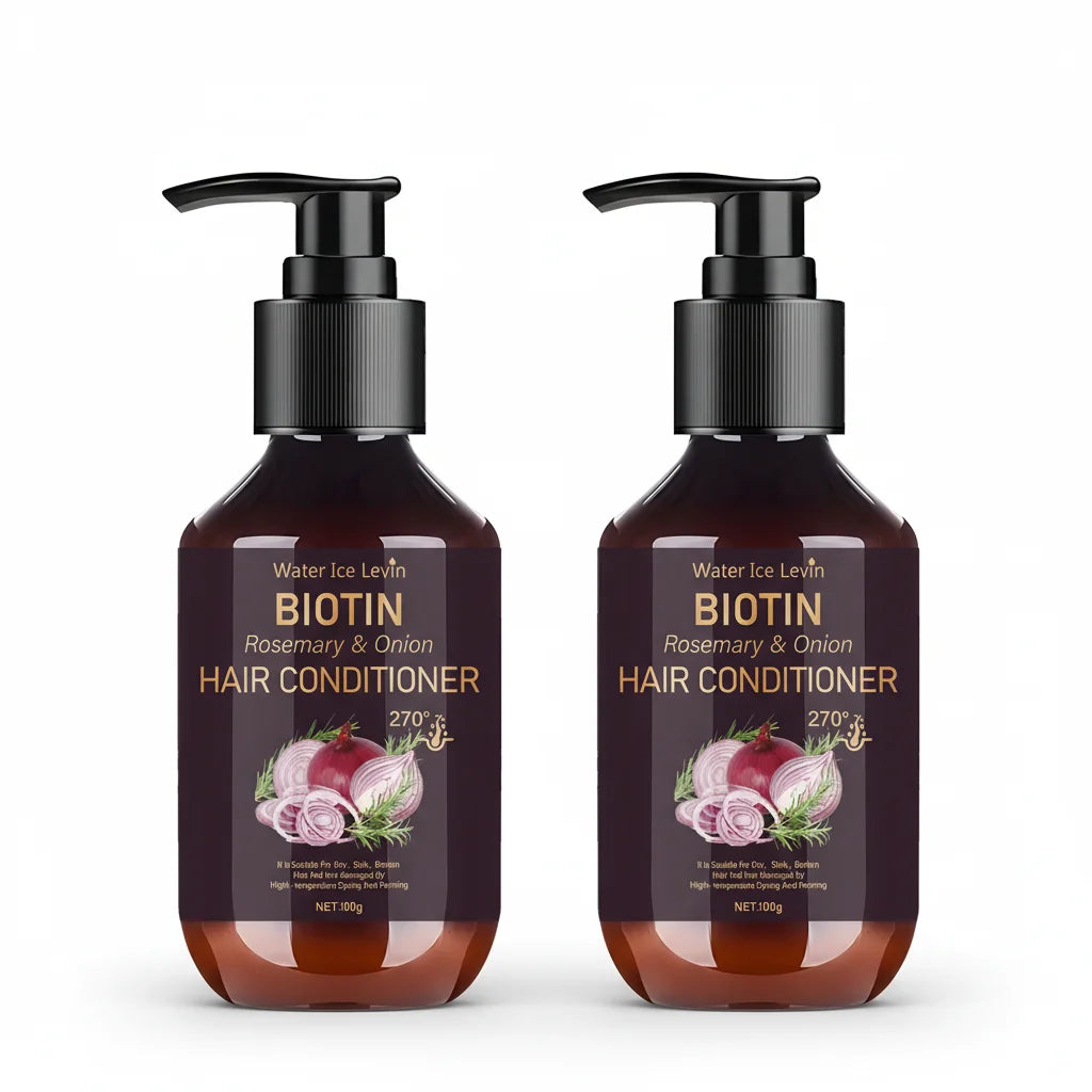 Biotin & Onion Hair Conditioner 100g, for Dry & Damaged Hair Repair, with Rosemary & Collagen, Deep Nourishing, Fast Shipping