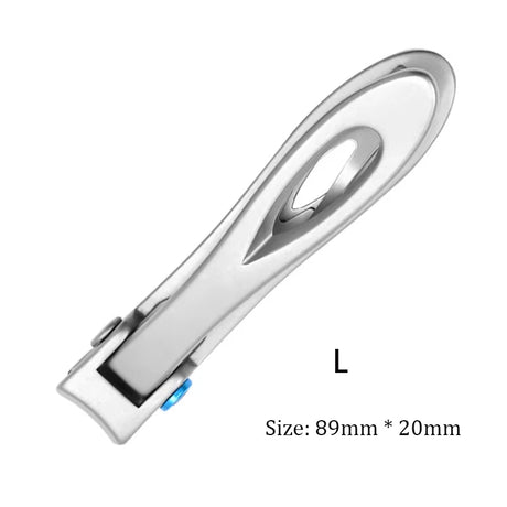 High quality Nail Clippers Stainless Steel Two Sizes Are Available Manicure Fingernail Cutter Thick Hard Toenail Scissors 2028