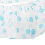 3Pcs Women Shower Cap Waterproof Wide Elastic Band Reusable Bashroom Cap Fashion Wave Point Shower Hat Bathroom Accessories