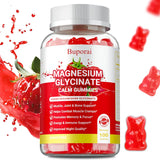 Magnesium Glycinate Gummies - Improve Sleep, Promote Physical and Mental Relaxation, and Reduce Leg Cramps and Muscle Pain