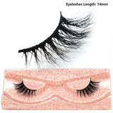 Half Lashes Short Mink Eyelashes Fluffy Soft False Eyelashes Wispy Cross Strip Eye Lashes Natural Mink Eyelash Extension Makeup