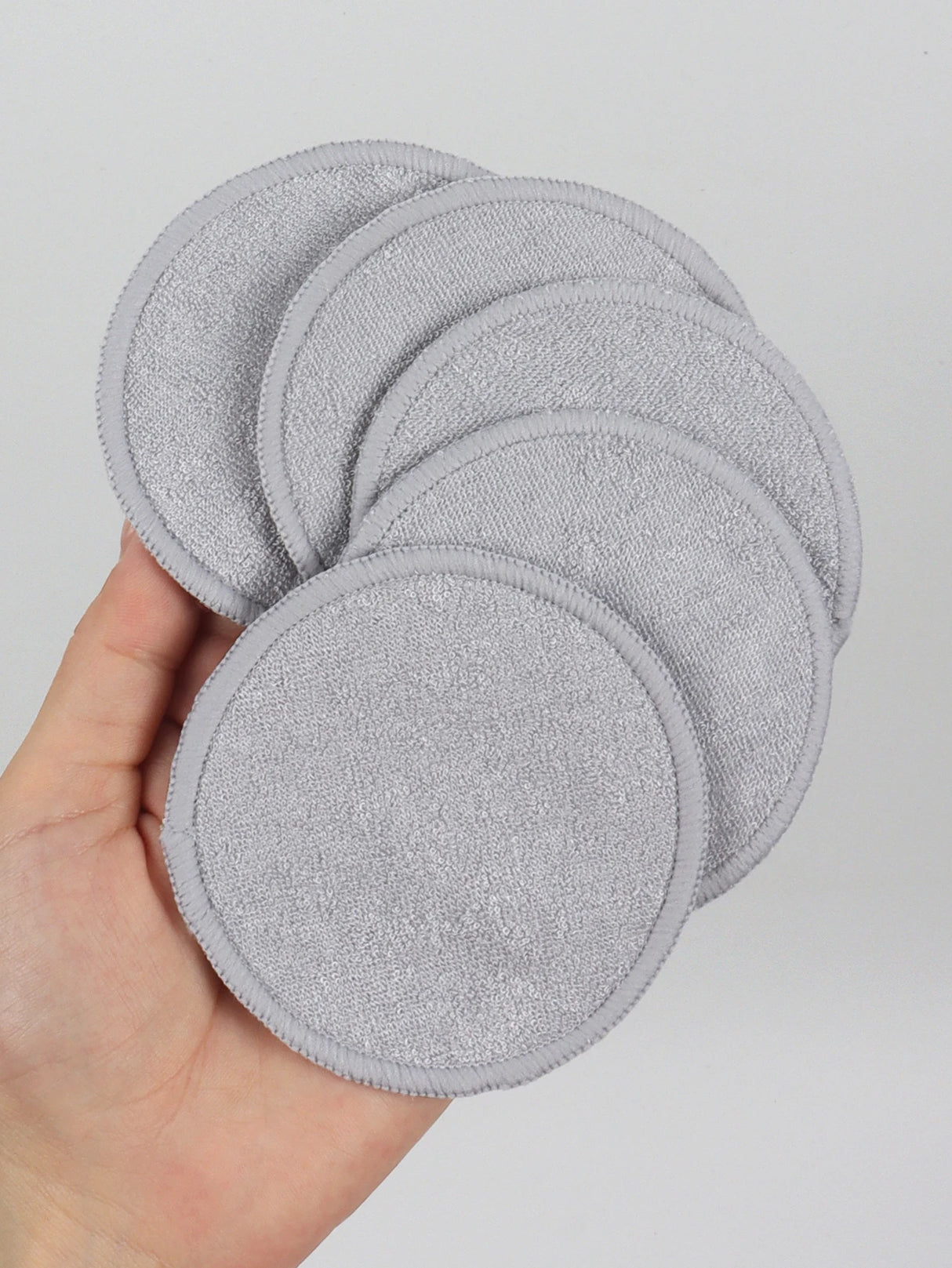 5/10/20 Pack Reusable Makeup Remover Pads Washable Face Cleansing Puff Cloth Clean Sponge Liquid Cream Tools Cosmetic Remover